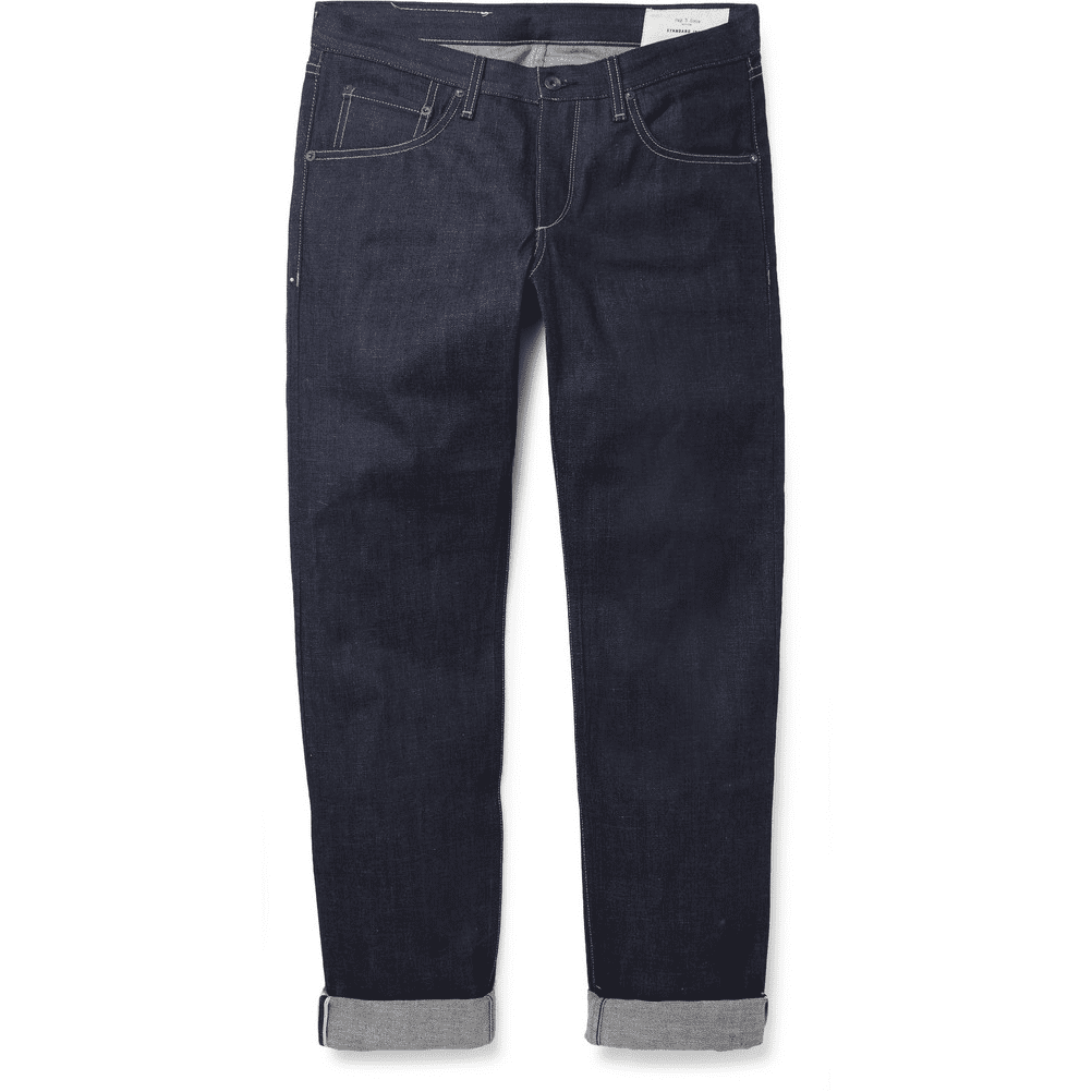 Rag & Bone Fit 2 Slim-Fit Raw Selvedge Denim Jeans