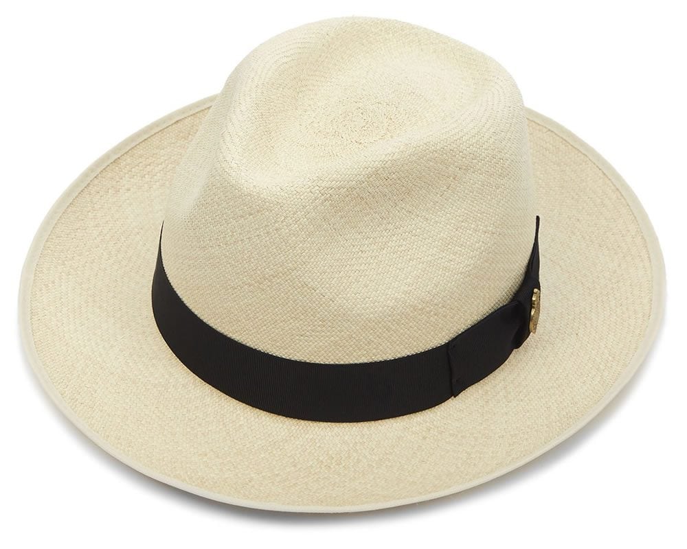 HIGHGRADE PRESET PANAMA HAT - SEMI BLEACHED