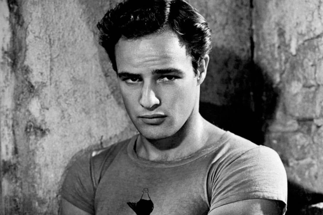 How To Cope With A Receding Hair Line Think Of Brando Ape To