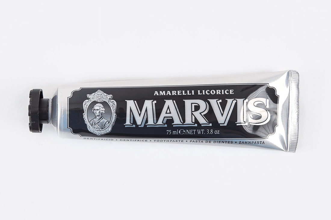 Marvis Mint Amarelli Licorice & Cinnamon Mint Toothpaste Ape to