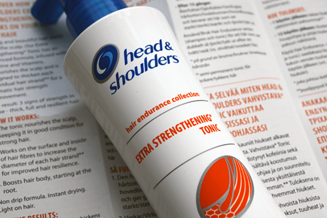 Head & Shoulders Extra Strengthening Tonic Ape to Gentleman