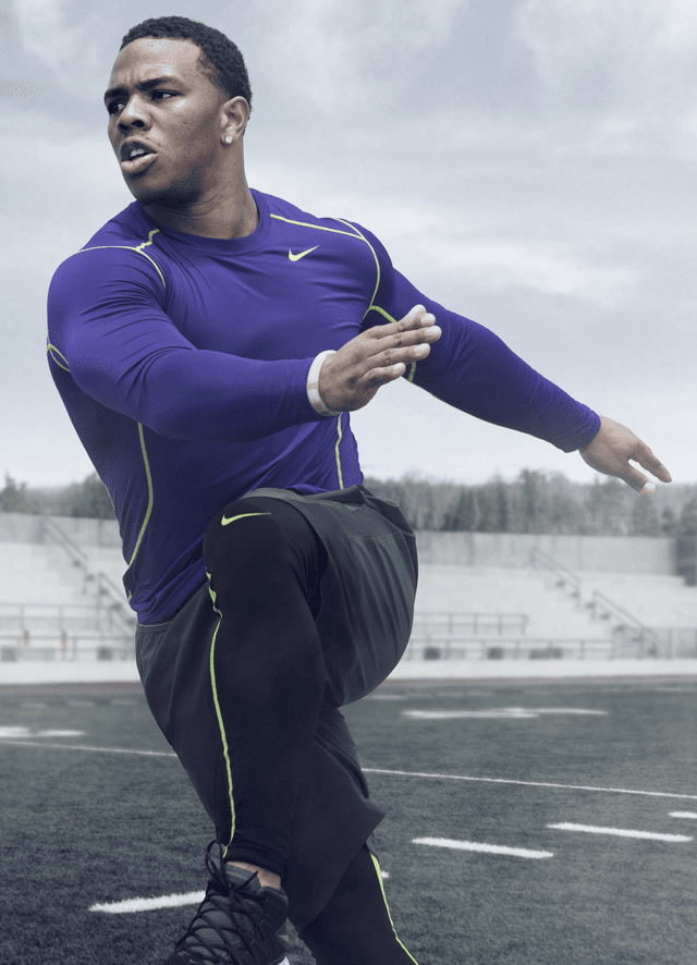 Nike Mens Hyperwarm Dri-Fit Max Compression Tight Purple