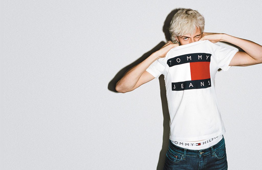 Tommy Hilfiger Brings Back Iconic '90s Logo T-Shirts and Jeans