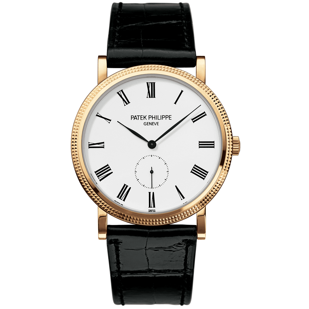 The Patek Philippe Calatrava is an iconic gold watch for men