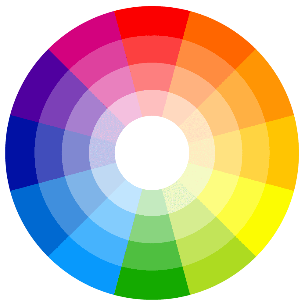 colour match - colour wheel