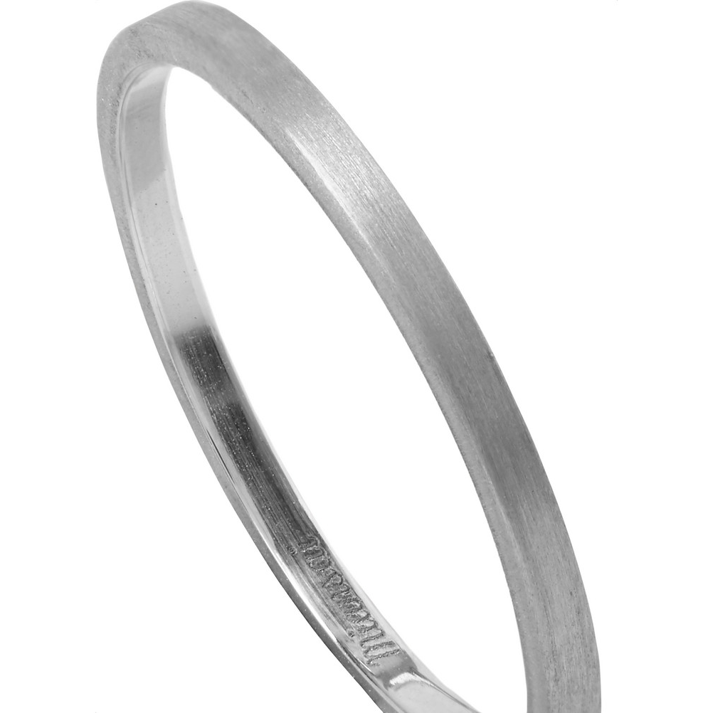 Miansai Brushed Sterling Silver Ring