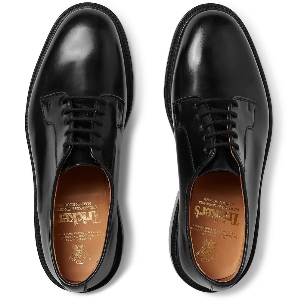Tricker's Bobby Cordovan Leather Derby Shoes