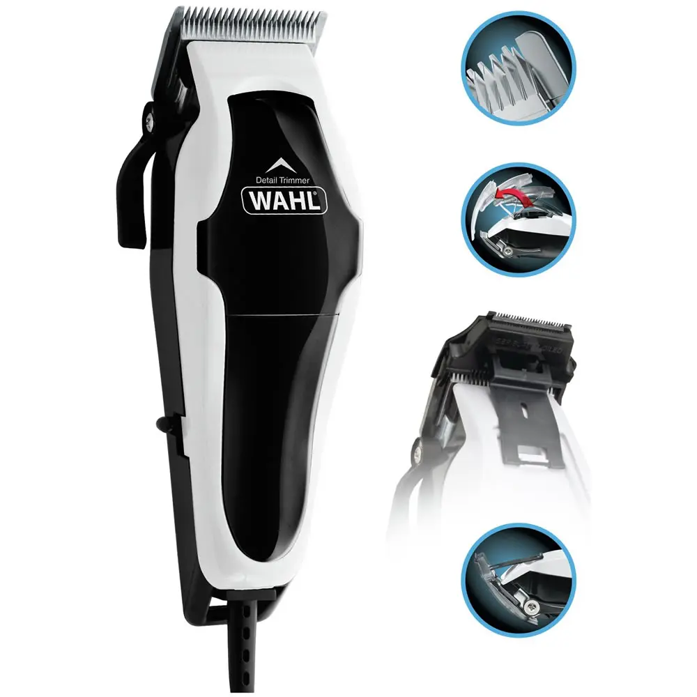 trim hair with trimmer