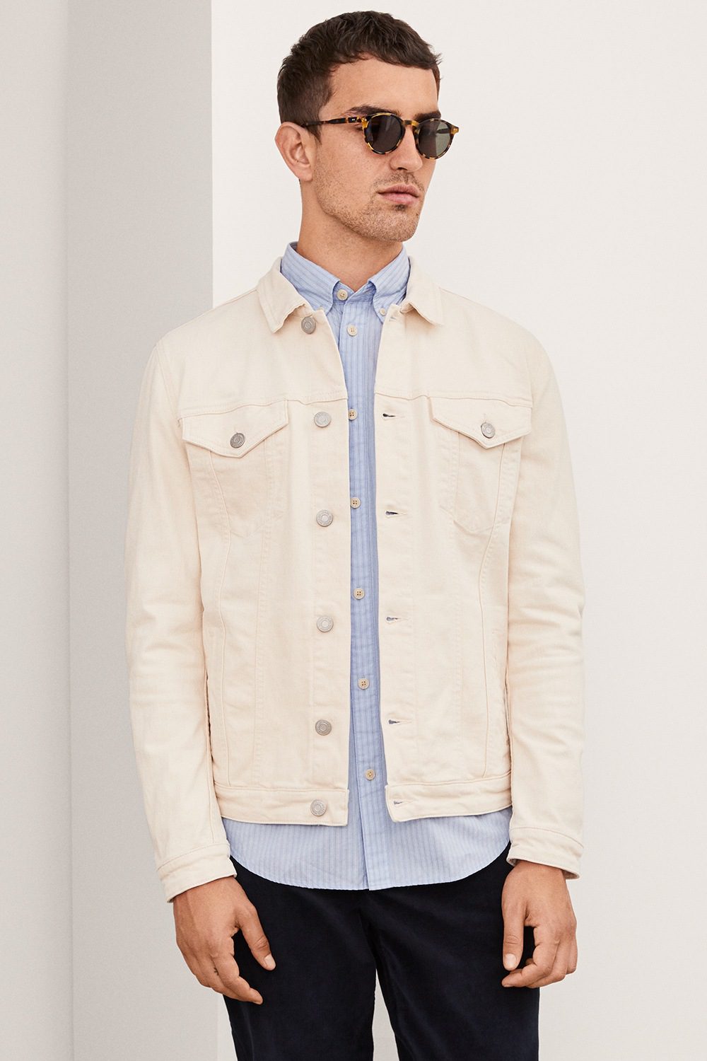 OffWhite Mens Denim Shirts  Clothing  Stylicy India