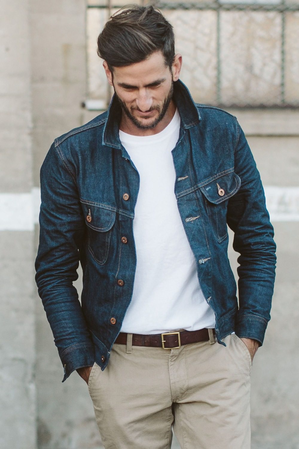 Denim Jacket Outfit Ideas Men