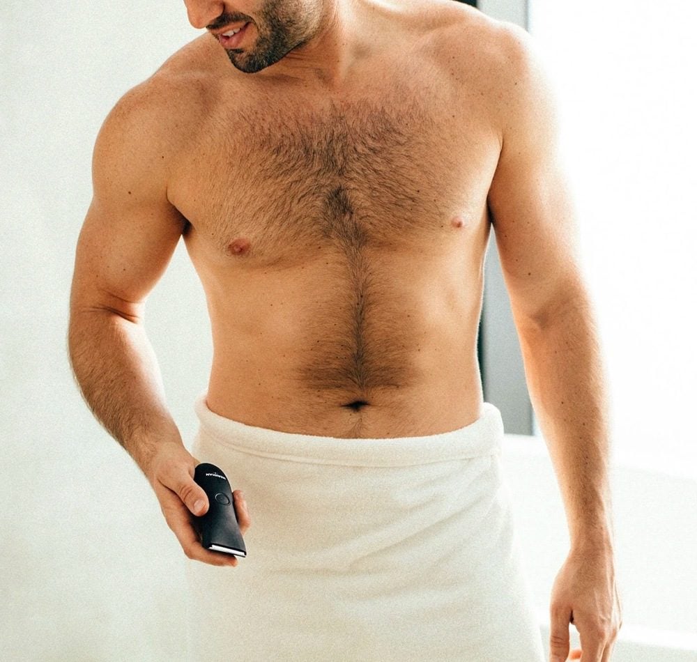 men's body hair groomer