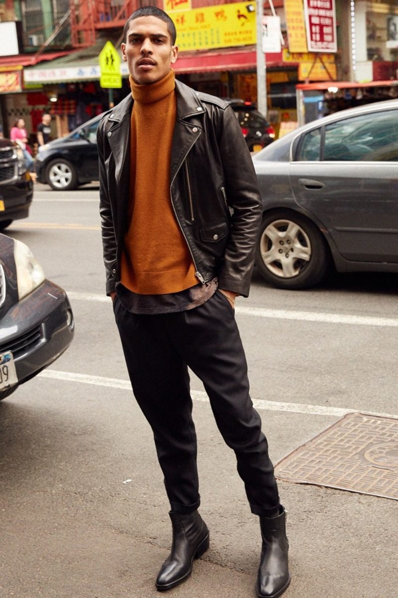 What To Wear With A Leather Jacket 5 Modern Looks For Men