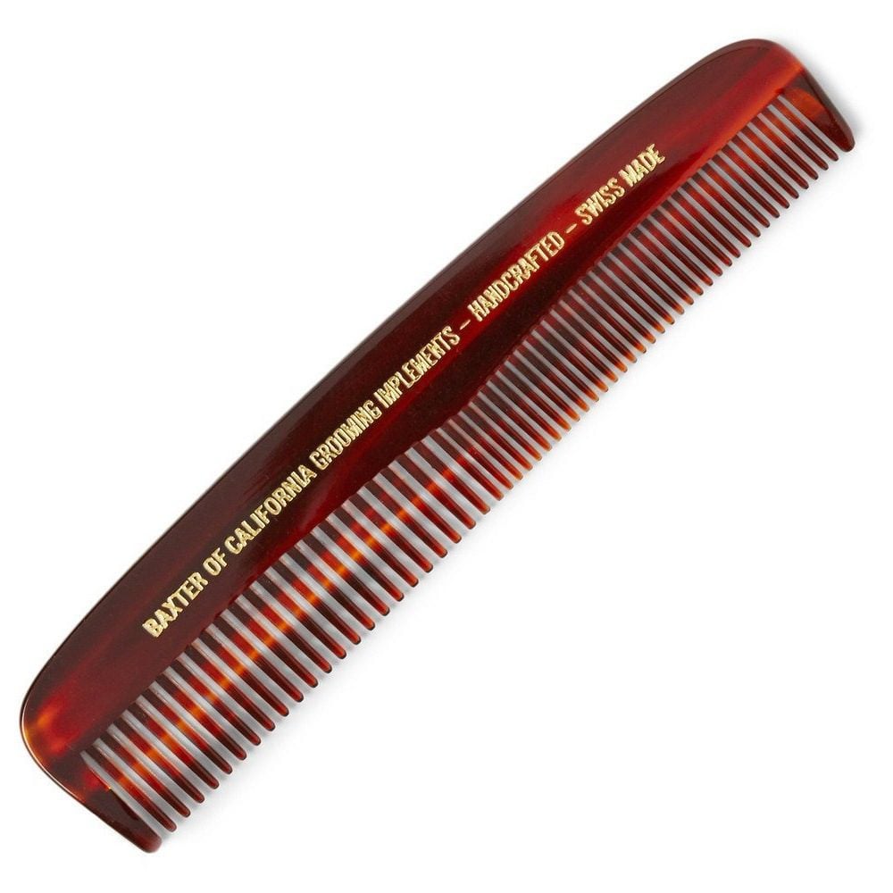 Гребень 18. Расческа мужская. Baxter of California расческа металлическая. Comb. Comb one's Beard.