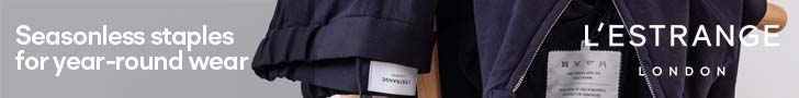 L'Estrange London - Click To Shop Seasonless Menswear Essentials