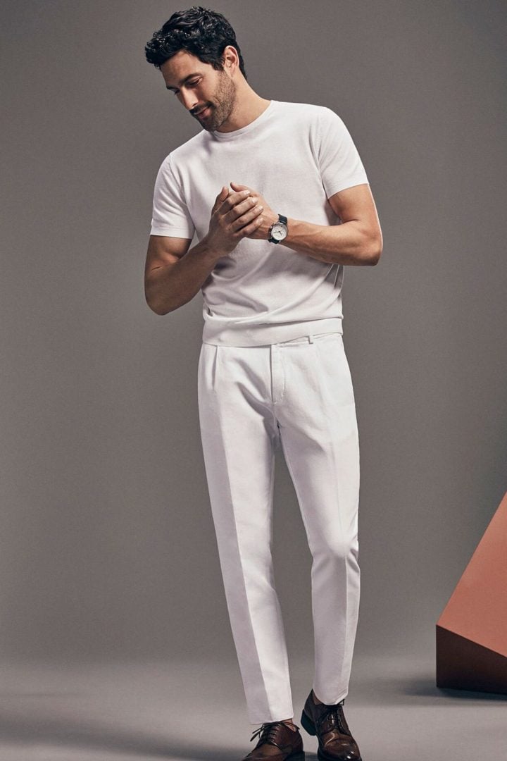 Top 10 AllWhite Outfits For Men Fresh Looks For Summer 2025