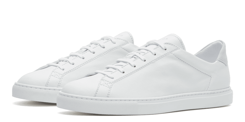 Tessa White Chunky Sneakers – Pink Lily