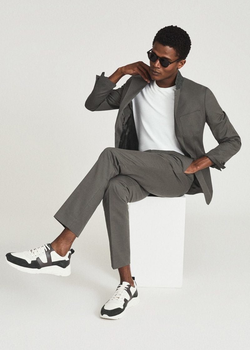 How to Wear a Suit with Sneakers in 2024 A Visual Guide