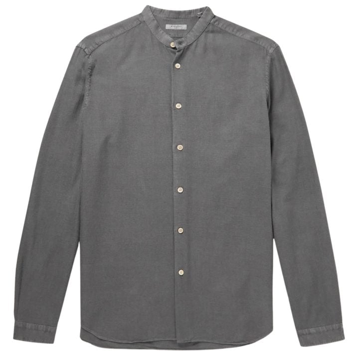 grandad collar shirt