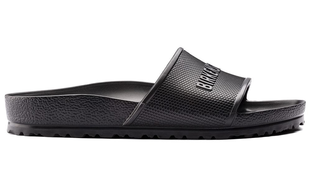 Make a splash with these designer men's pool slides to buy this summer