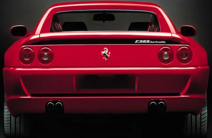 Ferrari F355 rear