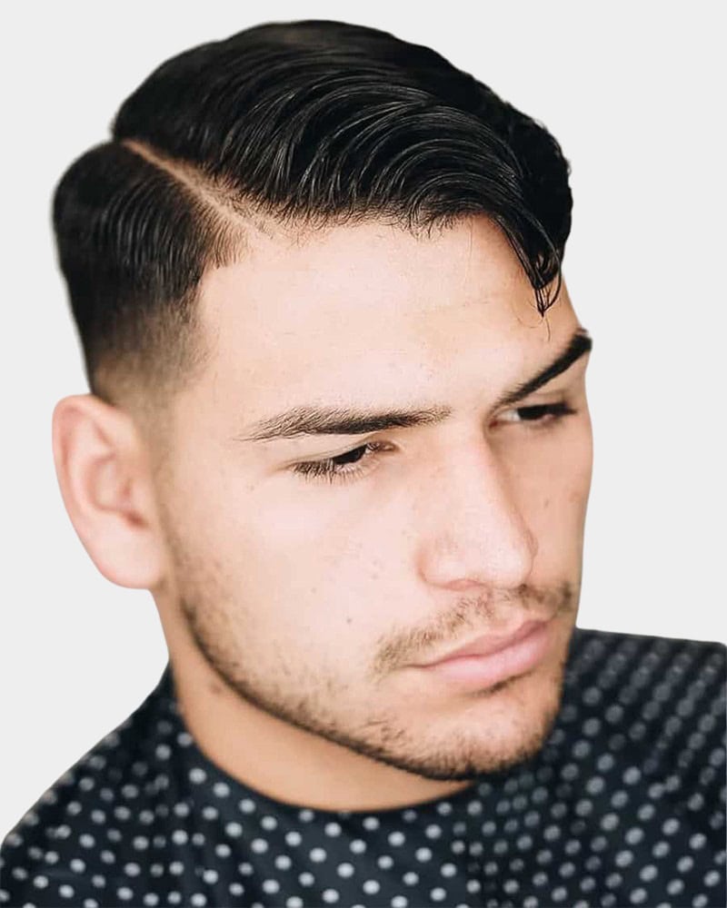 6 Temple Fade Haircuts That Look Good On Men, image size:800x1000