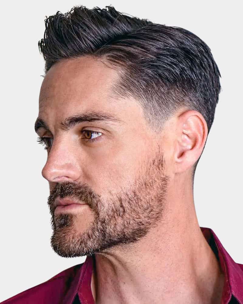 6 Temple Fade Haircuts That Look Good On Men, image size:800x1000
